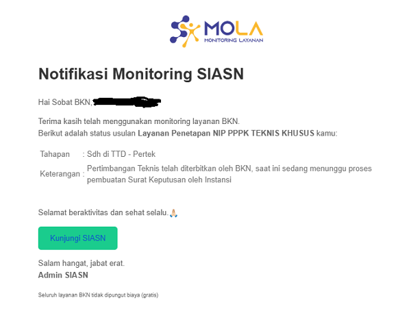 Resmi! NI PPPK 2024 Ditetapkan, Cek Persentase ACC Pertek di Tiap Kanreg BKN