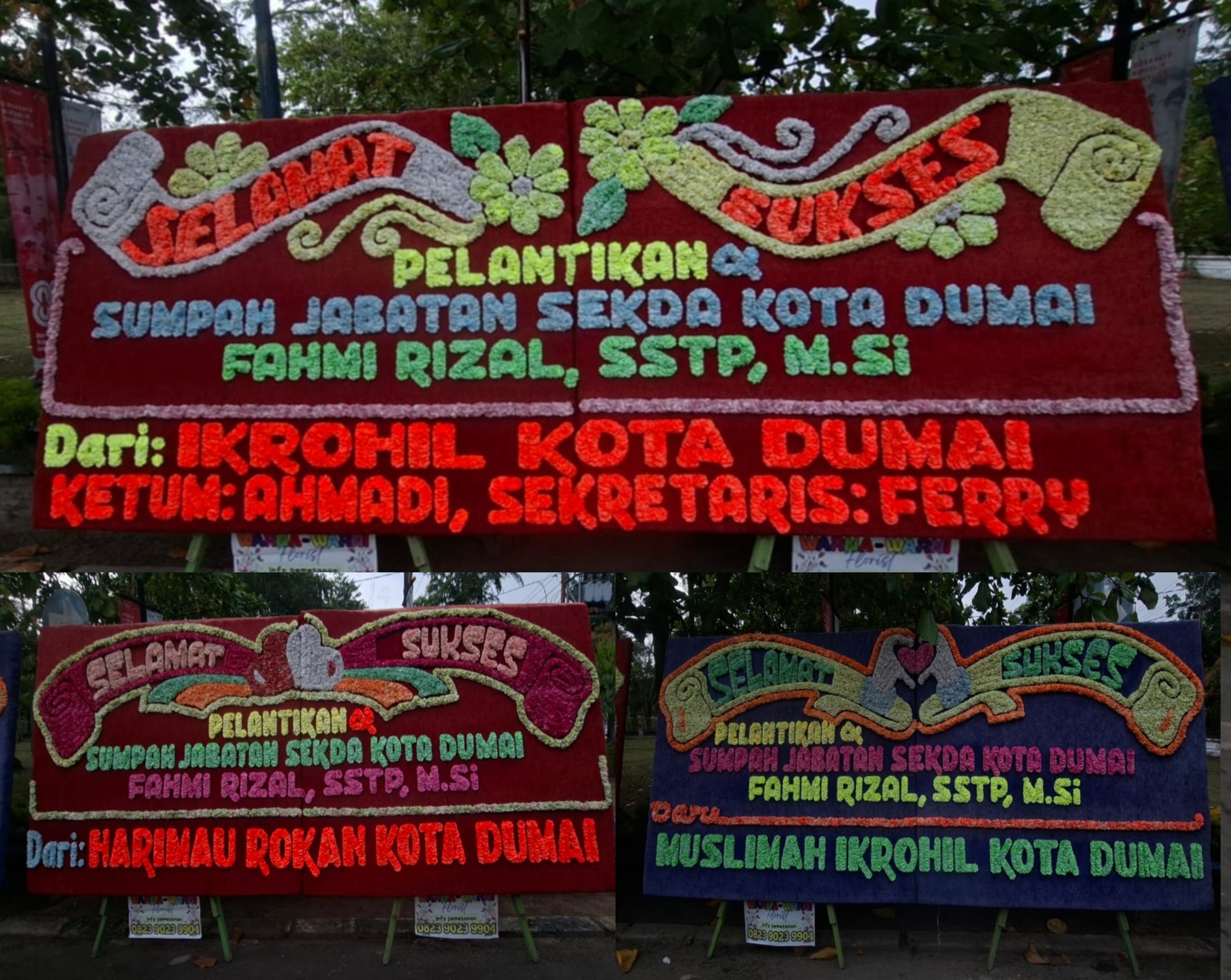 IKROHIL, HARIMAU ROJAN DAN MUSLIMAH IKROHIL Ucapkan selamat kepada SEKDA terpilih kota Dumai Fahmi Rizal S,STP, M, Si